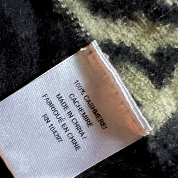 Vintage Milly  of New York cashmere sweater mod pattern - Picture 7 of 9